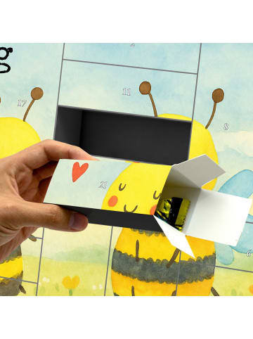 Mr. & Mrs. Panda Adventskalender Selbst Befüllen Biene Verliebt ... in Weiß