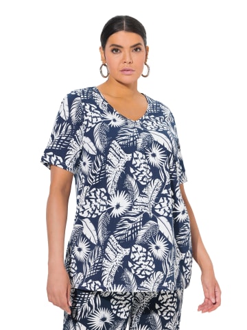 Ulla Popken Shirt in tintenblau