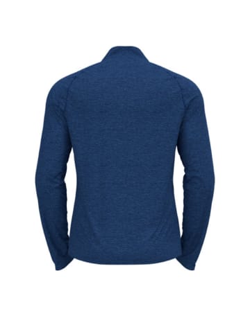 Odlo Midlayer Shirt Sesvenna Half Zip in Dunkelblau