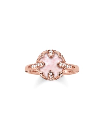 Thomas Sabo Ring in roségold, pink