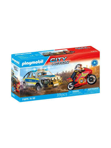 Playmobil Spielfigurenset City Action Verfolgungsjagd mit Polizei Pick-Up, 4-10 Jahre