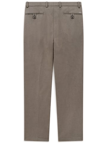 Bugatti Bundfaltenhose in taupe