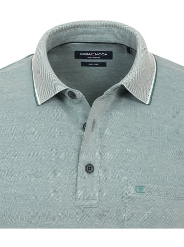 CASAMODA Polo-Shirt uni in Blau