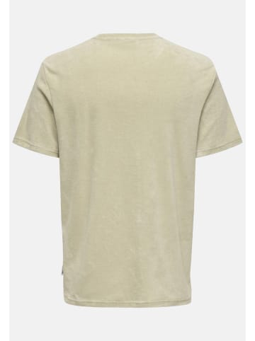 Only&Sons T-Shirt 'Ian' in braun