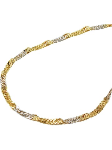 Gallay Kette 1,8mm 9Kt GOLD 45cm in bicolor