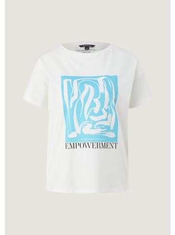 T-Shirt  in  01E8_weiß