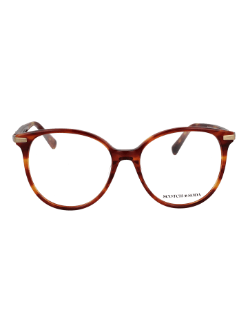 Scotch & Soda Damen Optische Fassungen Rund Braun