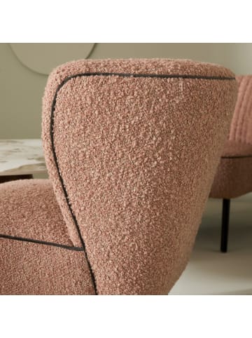 Signature Sessel GINA in Rosa - (W) 74  x (H) 72  x (L) 61  cm