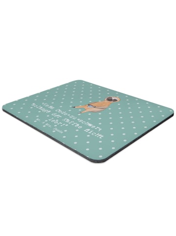 Mr. & Mrs. Panda Computer Mousepad Code und Kaffee mit Spruch in Meeresbrise