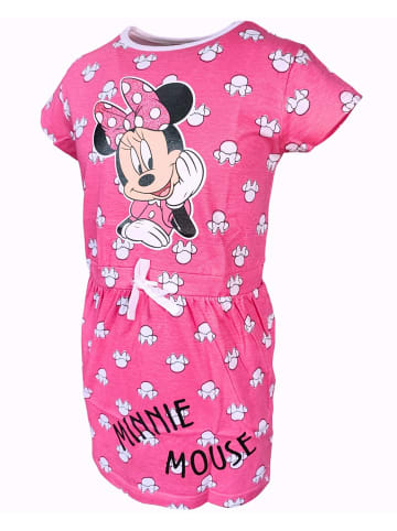 Disney Minnie Mouse Sommerkleid Disney Minnie Mouse mit Glitzer in Pink