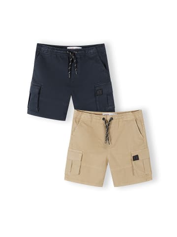 Minoti 2-er Pack Shorts 29SHORT264 in dunkelblau