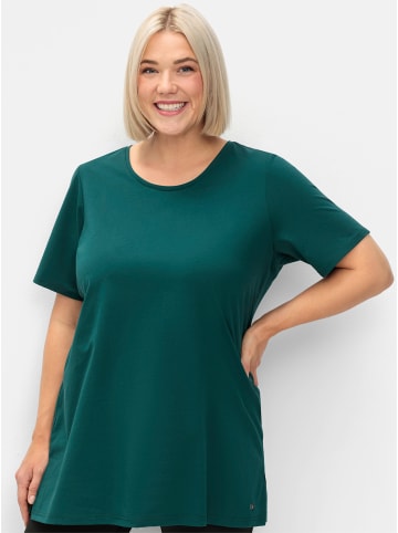 sheego Funktionsshirt in petrol