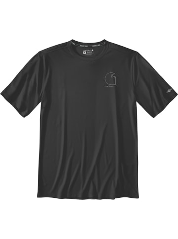 CARHARTT  T-Shirt "Force Sun Def. S/S 107182" in Schwarz