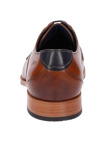 Sioux Schnürschuh Geriondo-704 in cognac