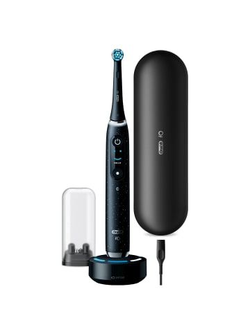 Oral-B Elektrische Zahnbürste "iO Series 10 + Lade-Reiseetui" in Schwarz