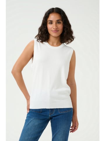 Kaffe Strickpullover KAlizza Regular fit in Chalk