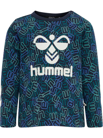 Hummel Shirt "Hmlolly T-Shirt L/S" in Blau