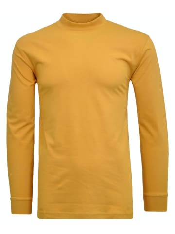Ragman Langarm-T-Shirt in gelb