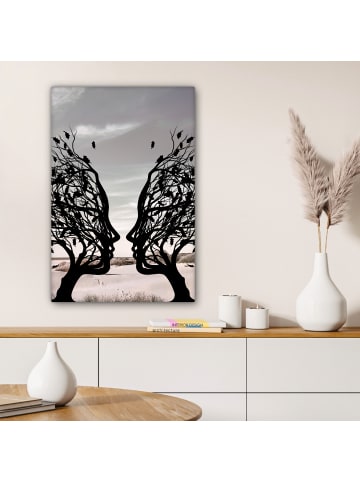 MuchoWow Poster mit Leiste Gesichtsbaum  (BxH)