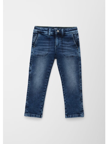 S. Oliver Jeans-Hose lang in Blau