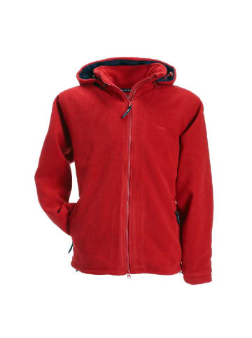 BMS Fleecejacke/Fleecepullover in Rot