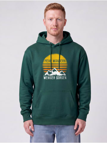 wat? Apparel Sweatshirt Mehr Wandern in Glazed Green