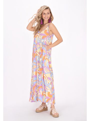 IZIA Women Dress in violet multicolor