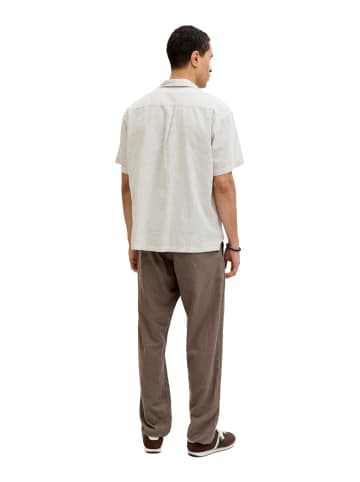 Jack & Jones Hemd JJESUMMER LINEN BLEND RESORT in Beige