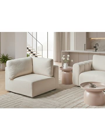 Beliani 3-tlg Sofaelement KIVVIK in Weiß