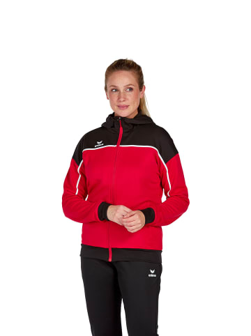 erima Change By Erima Trainingsjacke mit Kapuze in rot/schwarz/weiss