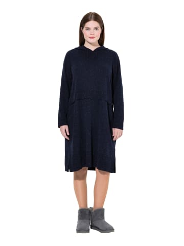 Ulla Popken Strickkleid in marine