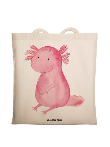 Mr. & Mrs. Panda Tüte Axolotl Niedlich ohne Spruch in Creme