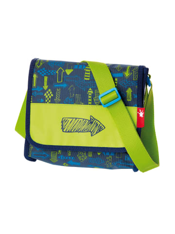 Sigikid Kinder-Tasche Umhängetasche Arrows in Blau/Grün