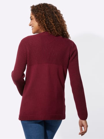 WITT WEIDEN Strickjacke in dunkelrot