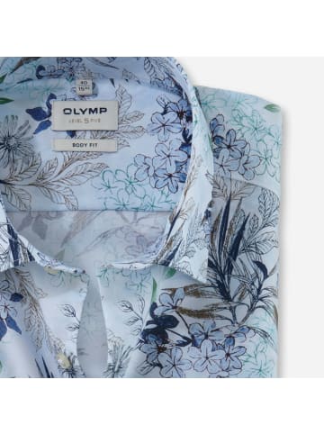 OLYMP  Hemd body fit in Blau