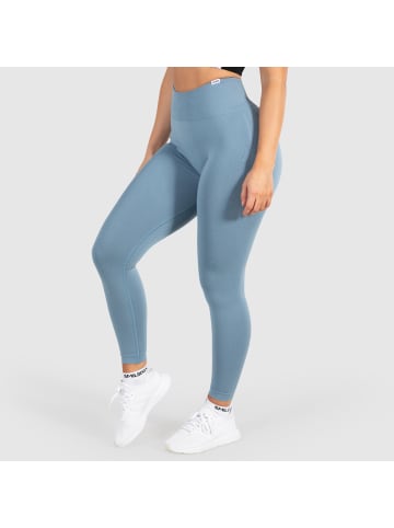 SMILODOX Leggings Amaze Scrunch Pro in Graublau