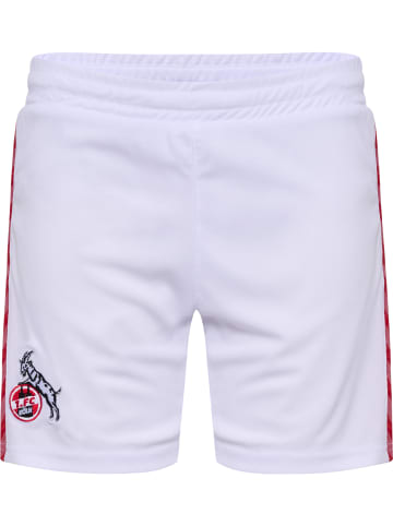 Hummel Hummel Kurze Hose 1Fck 23/24 Fußball Kinder Atmungsaktiv Schnelltrocknend in WHITE/TRUE RED