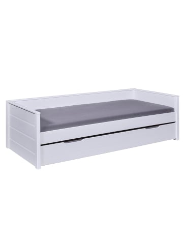 ebuy24 Bett Dream Weiß 209 x 99 cm