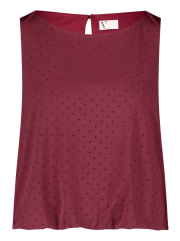 Vera Mont Blusentop im Glitzer-Look in Deep Dahlia