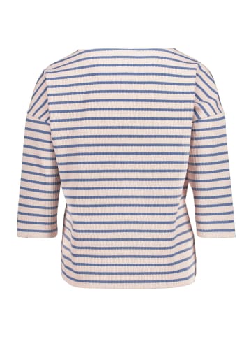 Betty Barclay Casual-Shirt mit U-Boot-Ausschnitt in Nature/Blue