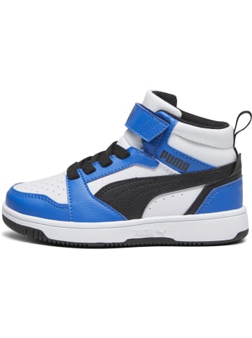Puma Kinder Sneaker "Rebound V6 Mid AC+ PS" in Weiß
