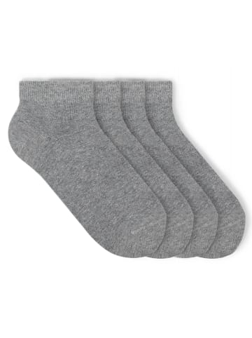 von Jungfeld Sneaker Socken Essentials Set in Heather Grey