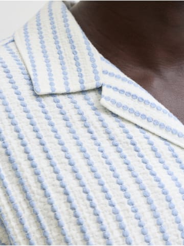 Jack & Jones Hemd in ecru hellblau
