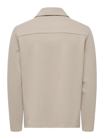ONLY & SONS Strickjacke in Vintage Khaki