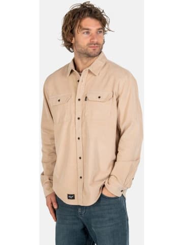 Reell T-Shirt "Dual Shirt" in Braun