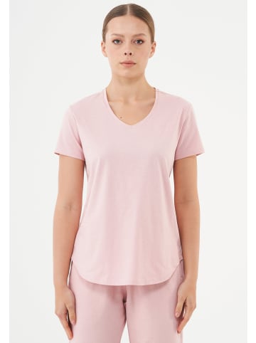 Organication T-Shirt "TUBA" in Staubpink