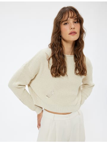 KOTON Sweater in Ekru