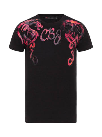 Cipo & Baxx T-Shirt in BLACK