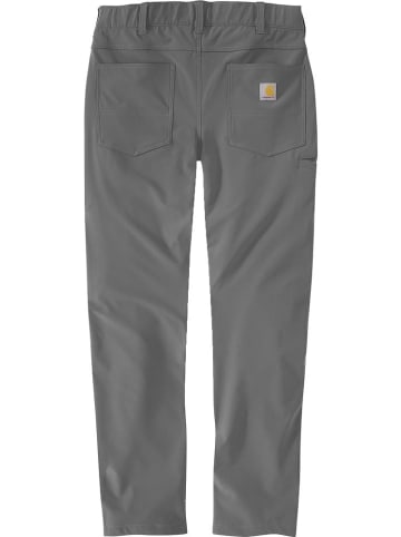 CARHARTT Arbeitshose "Force Slim Sun Defender™ Pant" in Grau