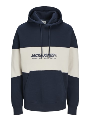 Jack & Jones Hoodie 'LEGACY' in blau